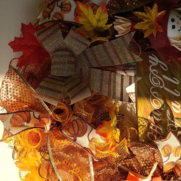 Fall wreath - Picture 7 of 11